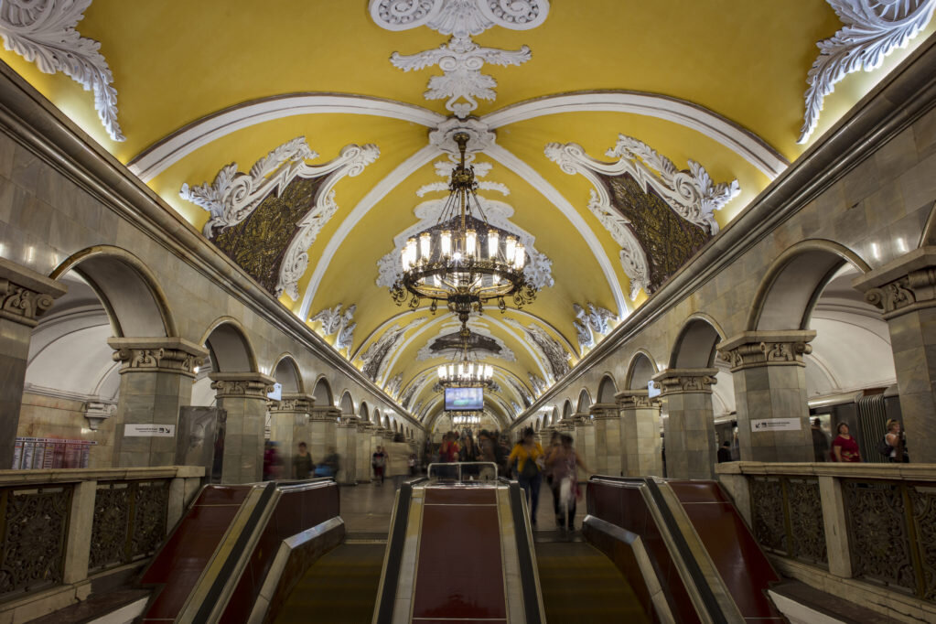 Top 5 most beautiful metro stations in the world