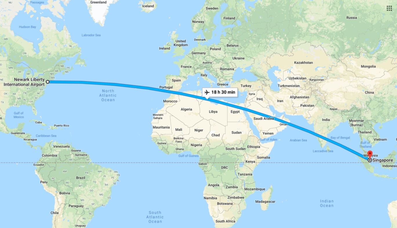 Longest non-stop flight in the World