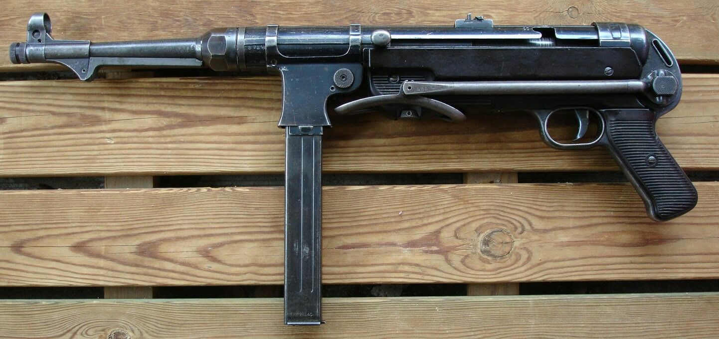 History of the MP 40 submachine gun, which became the symbol of the German Blitzkrieg